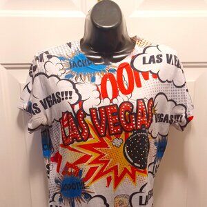 Las Vegas graphic tee size Medium